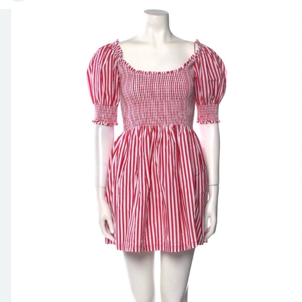 Hill House Red and White Striped Napping Dress | sz M